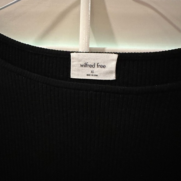 Aritzia Wilfred Cutout Knit Longsleeve Mini Dress - Picture 10 of 13